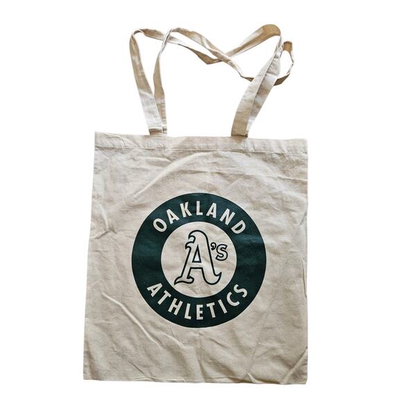 Oakland A's Canvas Tote - Picture 1 of 5